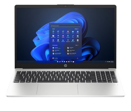 HP250G10, 15.6" FHD AG SVA  250Nits, Intel Core i3 1315U HC, 8GB, 512GB PCIe SSD, IntelR UHD, Silver, WIN11, háttérvilágításos billentyűzet, 3 év gar