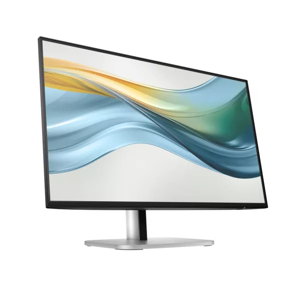 HP S5 Pro 524pu 24", Anti-Glare, IPS, Black&Silver, 16:9, 1920x1080@100Hz, 5ms, 178°/178°, 350nits,  1500:1, 93PPI,  CG:100%, 2xUSB-C, 3xUSB-A,1xRJ-45, 1xHDMI, 1xDP,1xDP out, HDCPSupport, Vesa, Pivot,