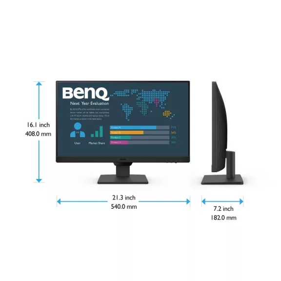 BENQ 24" BL2490 FHD IPS 16:9 5ms monitor