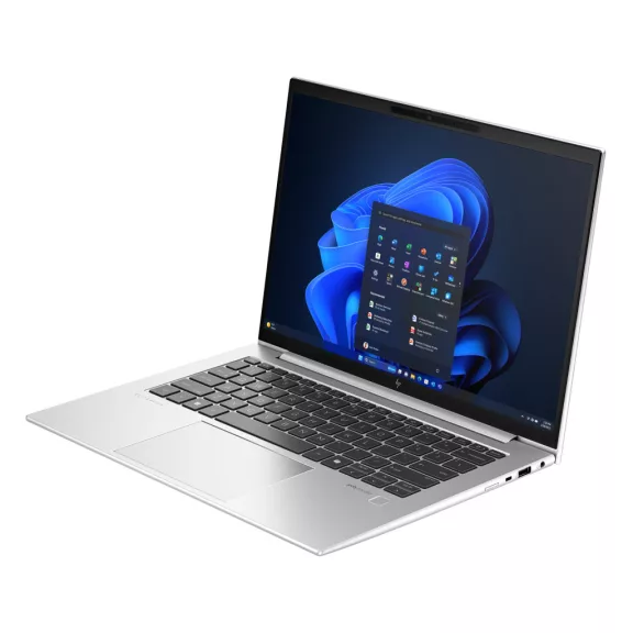 HP EB 845G11, 14.0" WUXGA UWVA 300Nits, AMD Ryzen5 PRO 8540U, 16GB, 512GB PCIe SSD, AMD Radeon 740M, Silver Aluminium, WIN11PRO, háttérvilágításos bill, ujjlenyomat olvasó, 5 év gar