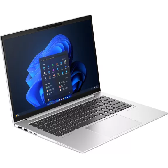 HP EliteBook 840 G11, 14.0" WUXGA UWVA 300Nits, Intel Core U5 125U, 16GB, 512GB PCIe SSD, IntelR Graphics 4C, Silver Aluminum, WIN11PRO, háttérvilágításos billentyűzet., ujjlenyomat olvasó,, 5év gara