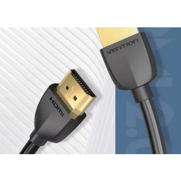 Vention HDMI 2.0 (fekete), 0,5m, kábel