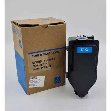   Utángyártott MINOLTA C3320i TNP80Y Toner Yellow 9000 oldal kapacitás IK