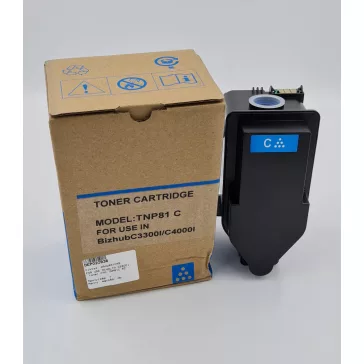   Utángyártott MINOLTA C3300i TNP81M toner Magenta 9000 oldal kapacitás  RZ