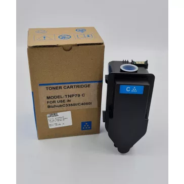   Utángyártott MINOLTA C3350i TNP79C Toner Cyan 9000 oldal kapacitás RZ