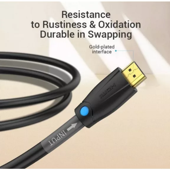 Vention HDMI ( aktív, fekete), 1m, kábel