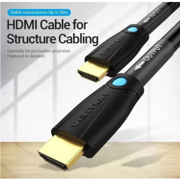 Vention HDMI ( aktív, fekete), 2m, kábel