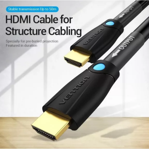 Vention HDMI (fekete), 5m, kábel