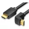Vention HDMI, (270 Fokos, jobbra), 1,5m, kábel