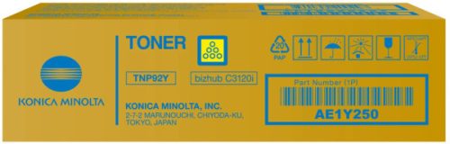 Konica-Minolta TNP92Y Toner Yellow 4.000 oldalra