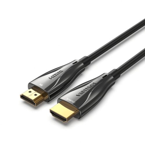Vention HDMI/M -> HDMI/M HD, (8K, optikai kábel, fekete, 1080P@160Hz /2K@144Hz /4K@120Hz / 8K@60Hz, Átviteli sebesség: 48Gbps), 80m, kábel