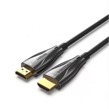   Vention HDMI/M -> HDMI/M HD, (8K, optikai kábel, fekete, 1080P@160Hz /2K@144Hz /4K@120Hz / 8K@60Hz, Átviteli sebesség: 48Gbps), 30m, kábel