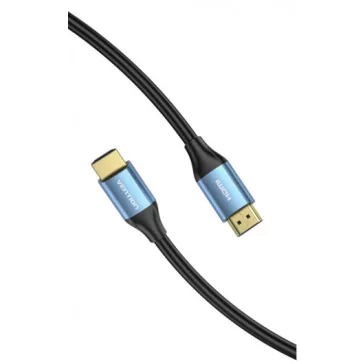 Vention HDMI/M -> HDMI/M (4K, HD, Alu, kék), 1m, kábel