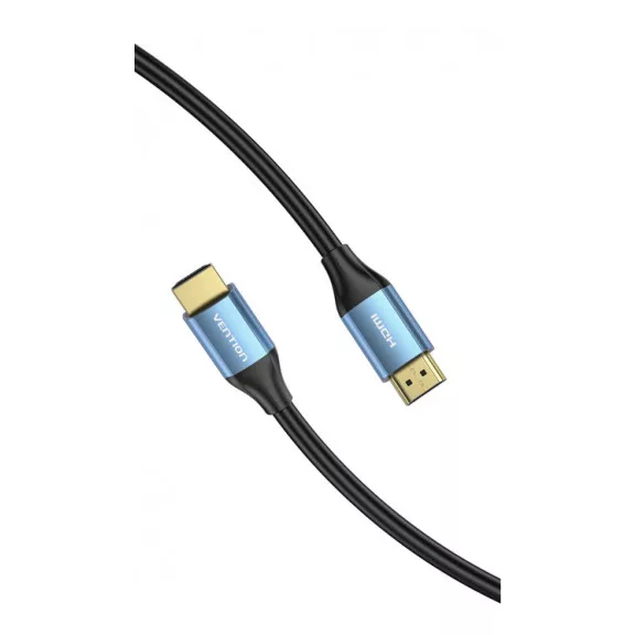 Vention HDMI/M -> HDMI/M (4K, HD, Alu, kék), 1m, kábel