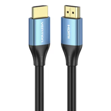 Vention HDMI/M -> HDMI/M (4K, HD, Alu, kék), 1m, kábel