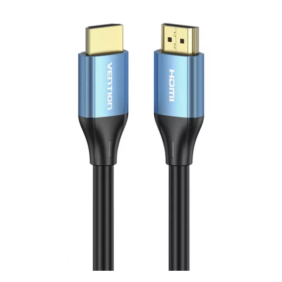 Vention HDMI/M -> HDMI/M (4K, HD, Alu, kék), 1m, kábel