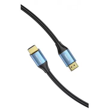   Vention HDMI/M -> HDMI/M (4K, HD, Alu, kék), 1,5m, kábel
