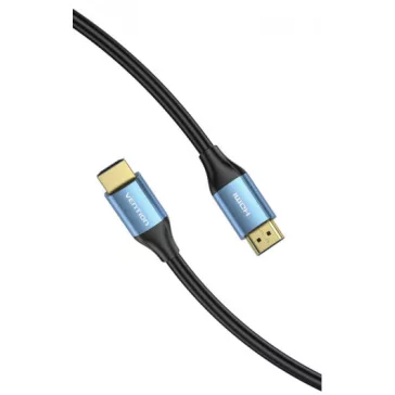 Vention HDMI/M -> HDMI/M (4K, HD, Alu, kék), 2m, kábel