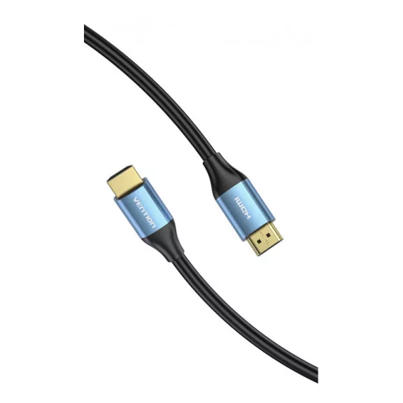 Vention HDMI/M -> HDMI/M (4K, HD, Alu, kék), 2m, kábel