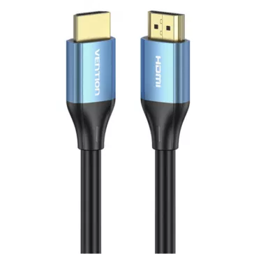 Vention HDMI/M -> HDMI/M (4K, HD, Alu, kék), 2m, kábel