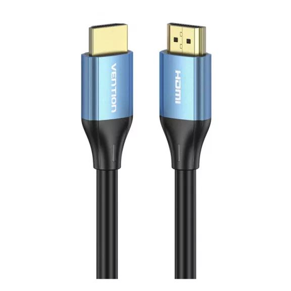 Vention HDMI/M -> HDMI/M (4K, HD, Alu, kék), 2m, kábel