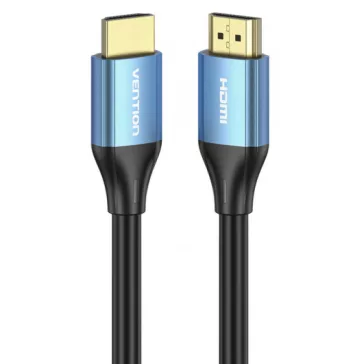 Vention HDMI/M -> HDMI/M (4K, HD, Alu, kék), 3m, kábel