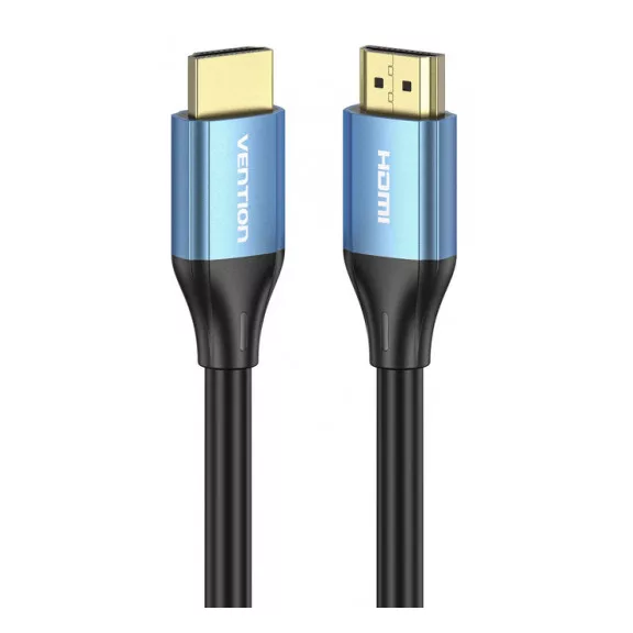 Vention HDMI/M -> HDMI/M (4K, HD, Alu, kék), 3m, kábel