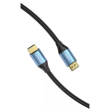 Vention HDMI/M -> HDMI/M (4K, HD, Alu, kék), 3m, kábel