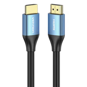 Vention HDMI/M -> HDMI/M (4K, HD, Alu, kék), 10m, kábel