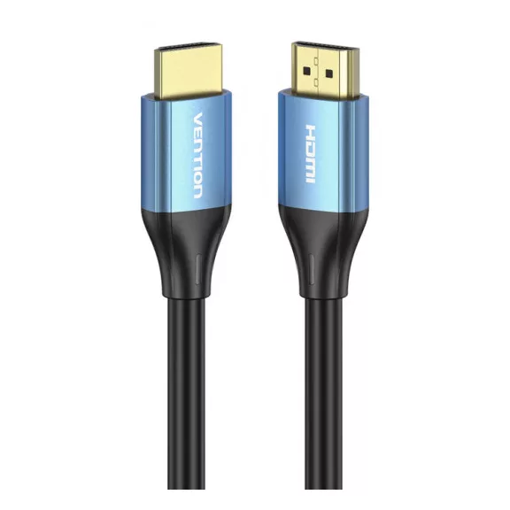 Vention HDMI/M -> HDMI/M (4K, HD, Alu, kék), 10m, kábel