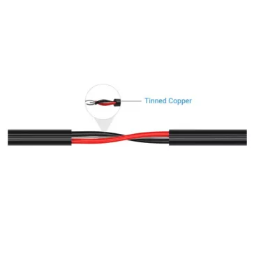  Vention 6.5mm jack/M -> 3.5mm jack/M, (audio,fekete), 5m, kábel