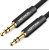 Vention 3.5mm jack/M -> 3.5mm jack/M, (audio,fekete), 1,5m, kábel
