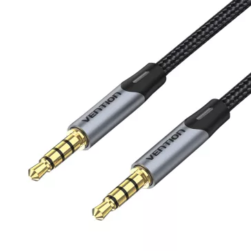  Vention 3.5mm jack/M -> 3.5mm jack/M, 1,5m, (TRRS,aux), kábel