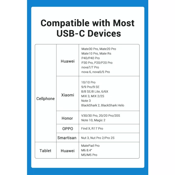 Vention USB-C/M -> 3.5mm/F Audio, adapter