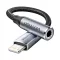 Vention 3.5mm jack/F -> Lightning, 0,1m, kábel