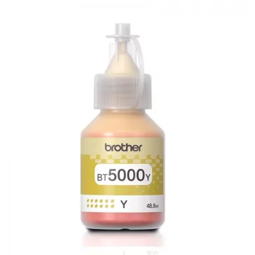   Brother BT5000Y Tintatartály Yellow 48,8 ml 5.000 oldal kapacitás