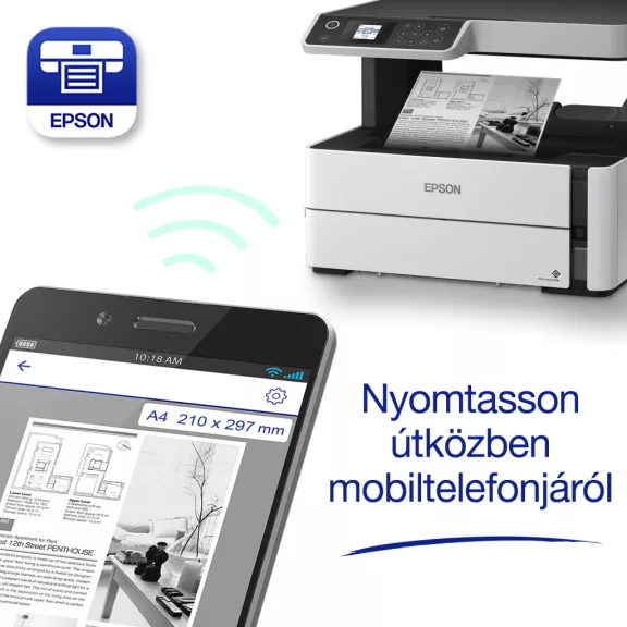 Epson EcoTank M2170 mono tintasugaras multifunkciós nyomtató