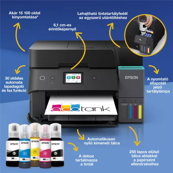 Epson EcoTank L6390 színes tintasugaras multifunkciós nyomtató