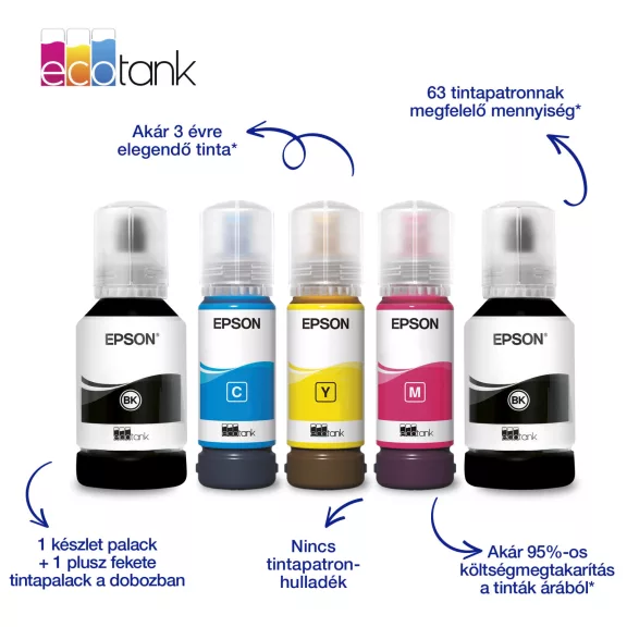 Epson EcoTank L6376 színes tintasugaras multifunkciós nyomtató