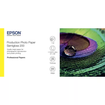 Epson félfényes fotópapír 44"x30m 200g