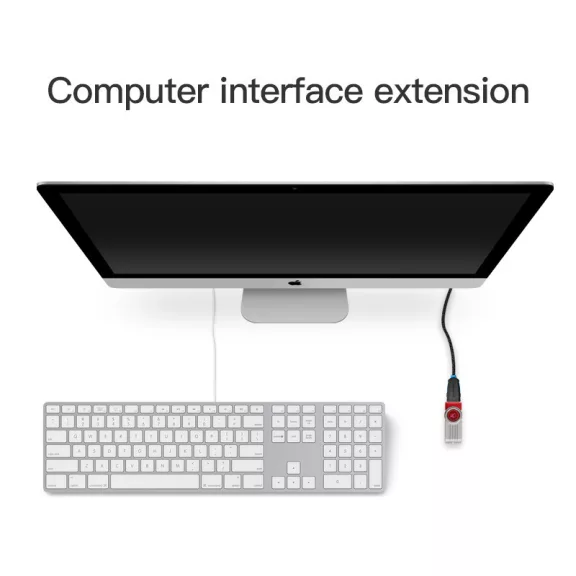 Vention USB-A 2.0/M -> USB-A 2.0/F 1,5m (hossz, PVC), kábel