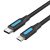 Vention USB-C 2.0/M -> Micro B/M, 1,5m, (2A, fekete), kábel