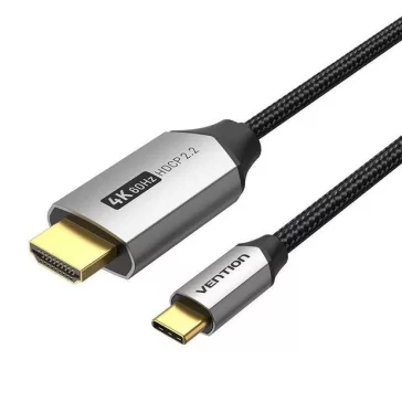 Vention USB-C/M ->HDMI/M (4K, alu), 1,5m, kábel