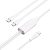 Vention USB-C 2.0/M -> 2*USB-C/M, (5A,szilikon,fehér), 1,5m, kábel
