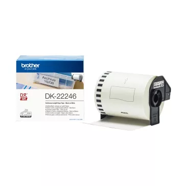   Brother DK-22246 103 mm x 30,48 m öntapadós papírszalag tekercsben