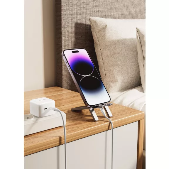 Vention USB-C+C (2port,35W/35W,fehér), töltő