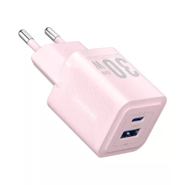 Vention USB-C+A (30W/30W, 2-portos, pink, GaN), töltő