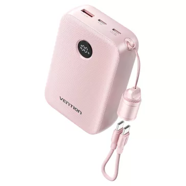 Vention FKBP0-C 20000mah, (rózsaszín,22,5W), powerbank