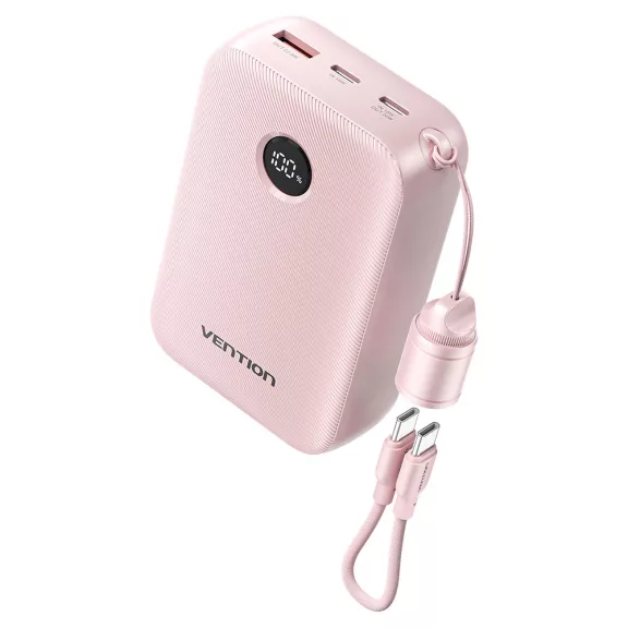 Vention FKBP0-C 20000mah, (rózsaszín,22,5W), powerbank