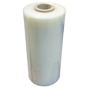   Gépi stretch fólia, (Nyújtható, 23 mikron,Transzparens), 14,4kg fólia, 16kg/tekercs